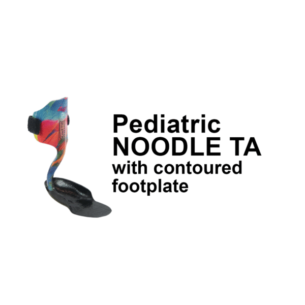 Pediatric NOODLE TA with contoured footplate